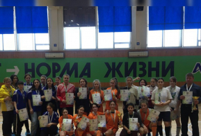 Команда Солнечного муниципального района по мини-футболу заняла 1-е место